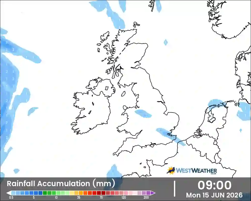 West Weather chart