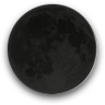 Waxing Crescent, Moon at 1 days in cycle