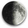 Waxing Gibbous, Moon at 8 days in cycle Waxing Gibbous, Moon at 8 days in cycle