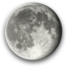 Waning Gibbous, Moon at 17 days in cycle